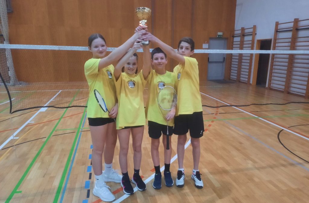 Področni prvaki v badmintonu ekipno 2025